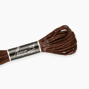 Kép 1/2 - Luca-S hímzőfonal, 425 SÖTÉTBARNA