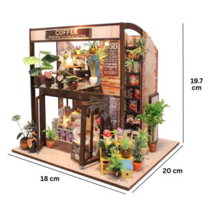 Kép 7/7 - miniatűr házikó - Szünet kávézó