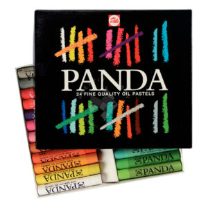 Kép 1/2 - Talens PANDA olajpasztellkréta készlet 24db