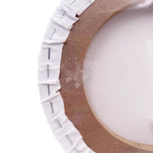 Kép 2/6 - ECO alapozott, keretre feszített kerek festővászon, 30 x 1,8 cm
