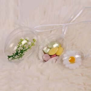 Kép 3/3 - Átlátszó műanyag tojás