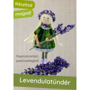 Kép 2/2 - Papírfigura egységcsomag, LEVENDULATÜNDÉR