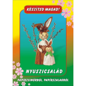 Kép 2/2 - Papírfigura egységcsomag, NYÚLCSALÁD