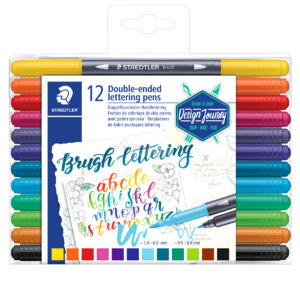 Kép 1/5 - STAEDTLER Design Journey, kétvégű ecsetfilctoll készlet