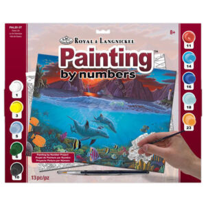 Kép 2/2 - Számozott kifestő - Tengeri világ