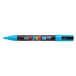 Kép 1/6 - Uni Posca filctoll világoskék
