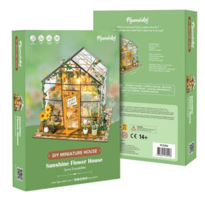 Kép 3/7 - miniatűr házikó - Napfényes üvegház