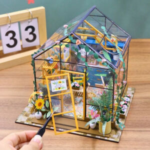 Kép 6/7 - miniatűr házikó - Napfényes üvegház