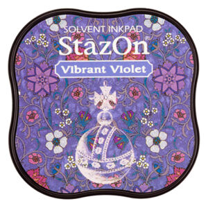 Kép 1/4 - stazon oldószeres festékpárna lila