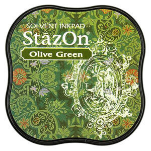Kép 1/3 - Stazon MIDI oldószeres festékpárna - Oliva