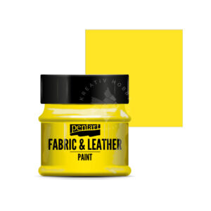 Kép 1/6 - Pentart Textil és bőrfesték 50 ml sárga