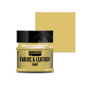 Kép 1/6 - Pentart Textil és bőrfesték 50 ml világosbarna