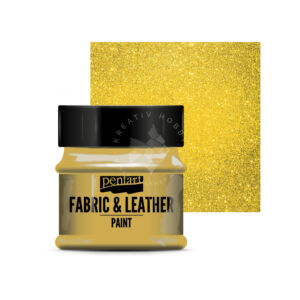 Kép 1/5 - Textil- és bőrfesték csillogó arany