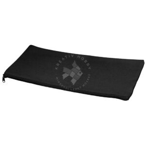 Kép 1/2 - Vászon tolltartó 20x9cm, FEKETE