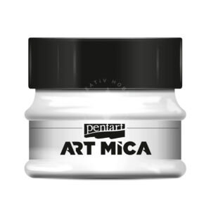 Kép 2/7 - Art Mica ásványpor gyöngyházfehér