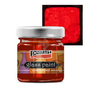 Kép 1/2 - Üvegfesték 30 ml piros oldószeres