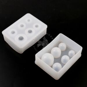 Kép 1/2 - Golyók szilikon öntőforma