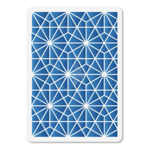 Kép 1/5 - Stencil 21x29,7cm, geometria mintás