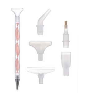 Kép 1/5 - Gyémántfelszedő toll 6 cserélhető fejjel