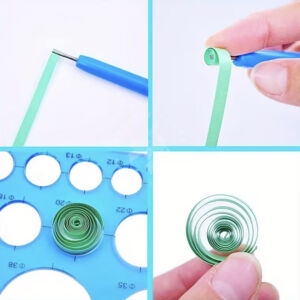 Kép 2/4 - quilling méretező körvonalzó