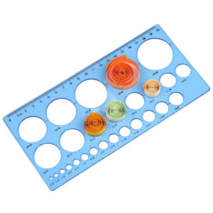 Kép 1/4 - quilling méretező körvonalzó