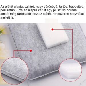 Kép 3/5 - Tűnemezelő alátét 20,5x25cm