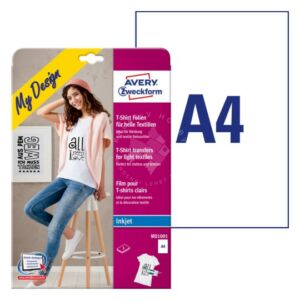 Kép 1/3 - Textiltranszfer-fólia VILÁGOS ALAPRA, egy ív