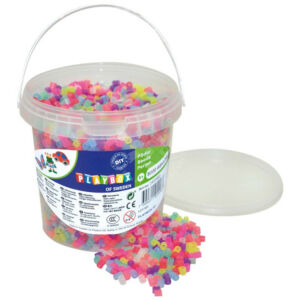 Kép 1/2 - Vasalható gyöngy - VEGYES ÁTLÁTSZÓ CSILLÁMOS 5000db/cs