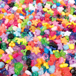 Kép 2/4 - Gyöngykészlet műanyag vegyes mix