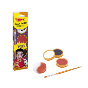 Kép 1/2 - JOVI Halloween arcfesték szett (3x8ml), ecsettel és szivaccsal (174SC)