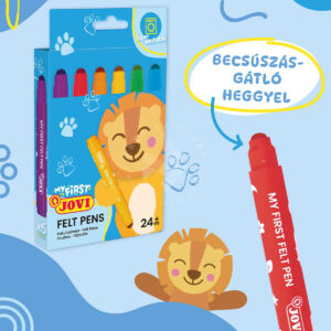 Kép 4/6 - Jovi My First első filctollaim 6db/készlet