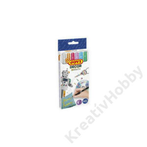 Kép 2/3 - Metál filctoll 6db/készlet