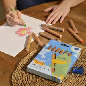 Kép 5/7 - JOVI My First - Első ceruzáim 6db/készlet, hegyezővel