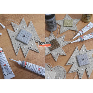 Kép 5/7 - pentart kontúr karácsonyi díszek