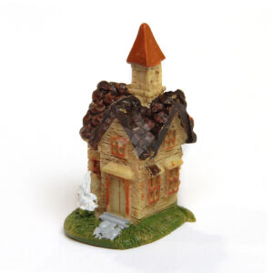 Kép 2/2 - Házikó 6x3cm, tornyos