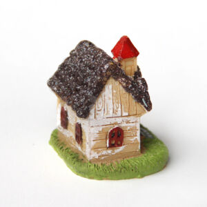 Kép 2/2 - Házikó 5x4cm, csillogó tetejű