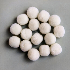 Kép 1/2 - Pompon 15mm, 16db/cs FEHÉR