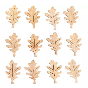 Kép 1/2 - lézervágott fafigura levelek