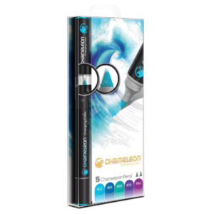 Kép 1/5 - Chameleon Color Tones marker, 5 db – hideg árnyalatok