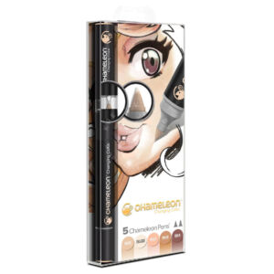 Kép 1/4 - Chameleon Color Tones marker, 5 db – bőrszínek