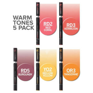 Kép 3/4 - Chameleon színárnyalat filctoll meleg színek