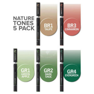 Kép 3/4 - Chameleon színárnyalat filctoll természet színek