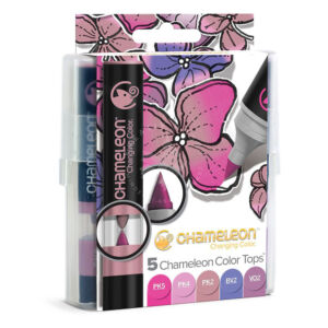 Kép 1/3 - Chameleon Color Tops színkeverő kupak, 5 db – virág árnyalatok