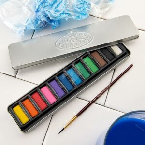 Kép 1/6 - Royal&amp;Langnickel akvarellfesték készlet, 12 szín