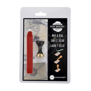 Kép 1/4 - MANUSCRIPT Pecsétviasz készlet, kelta rózsa