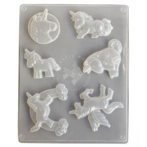 Kép 1/8 - Öntőforma unikornisok