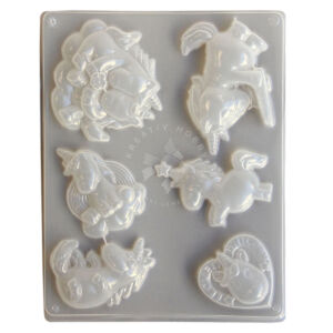 Kép 1/3 - Öntőforma unikornisok