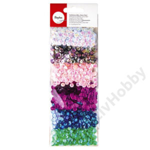 Kép 1/3 - flitter csomag rózsaszín pink 6x7g