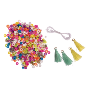 Kép 1/8 - Heishi gyöngy, ékszerkészítő készlet SZÍNES MIX