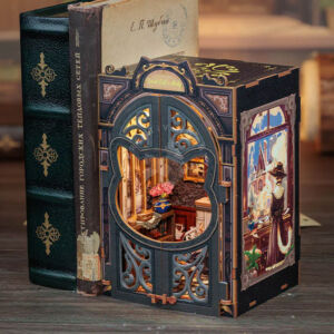 Kép 2/6 - Book Nook - Gróf cica dolgozószobája